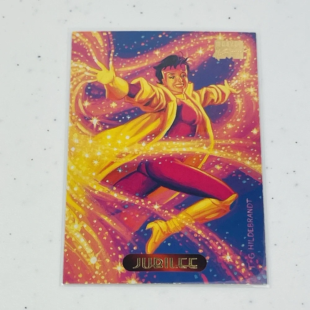 Marvel Masterpieces Jubilee Hildebrandt Non Sport Trading Card Standard Size